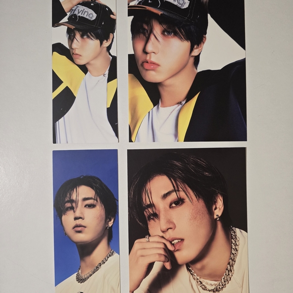 Stray Kids Han Jisung KARMA SET - Postcard & Bookmark Player Ticket - Picture 1 of 1